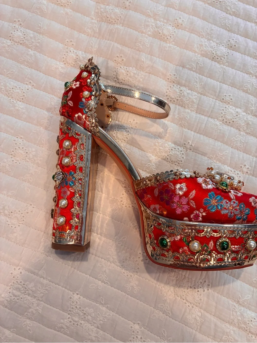 AZALEA WANG Adaline Platform Heel
